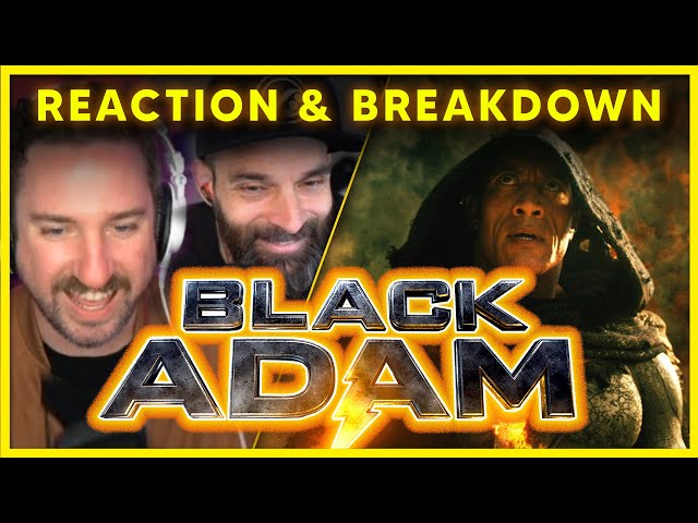 DC's Black Adam Trailer Reaction & Breakdown