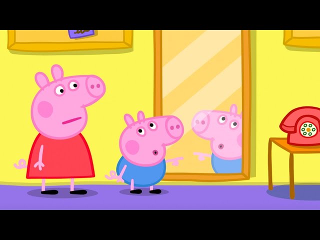 George Finds His Reflection! 👉 | Peppa Pig Official Full Episodes