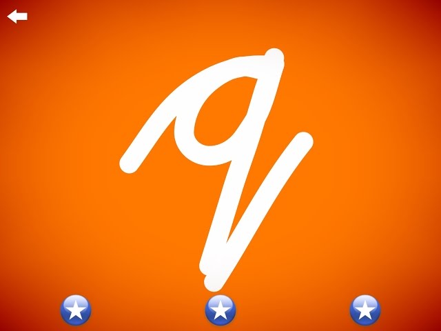 The letter q - Learn the Alphabet and Cursive Writing!