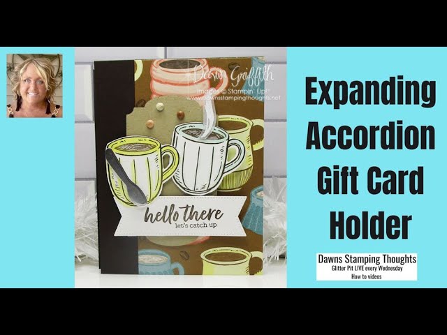 Expanding  Accordion  Gift  Card  Holder