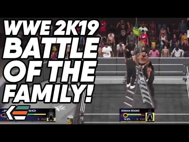 WWE 2K19 Gameplay! Roman Reigns Vs The Usos! | ScreenStalker Plays