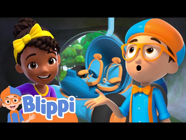 Blippi and Meekah go on a Road Trip to a Bat Cave! | Blippi and Meekah Podcast