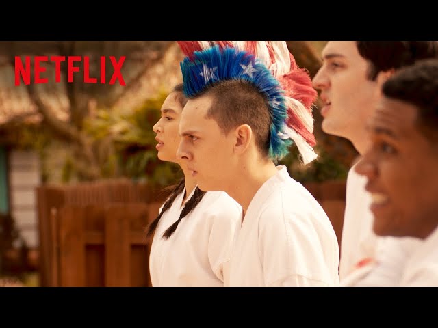 Cobra Kai Battle Royale Scene | Netflix
