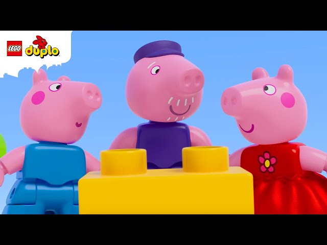 LEGO DUPLO 🥕 Vegetables Song 🥦 Peppa Pig Nursery Rhymes & Kids Songs