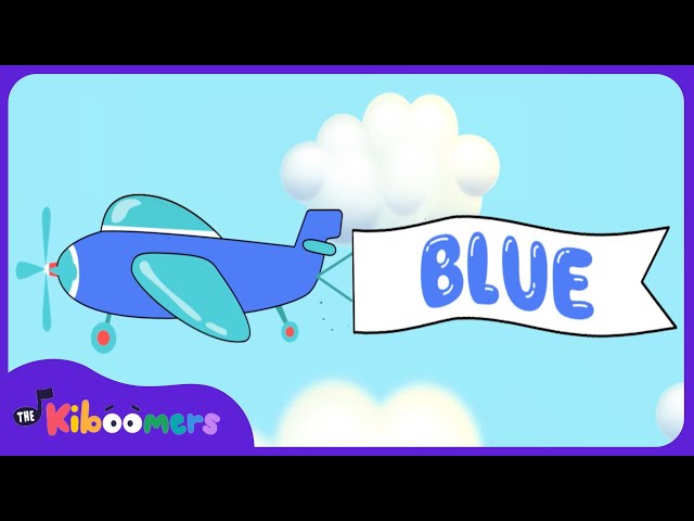 The Kiboomers' Catchy Color Blue Kids Song