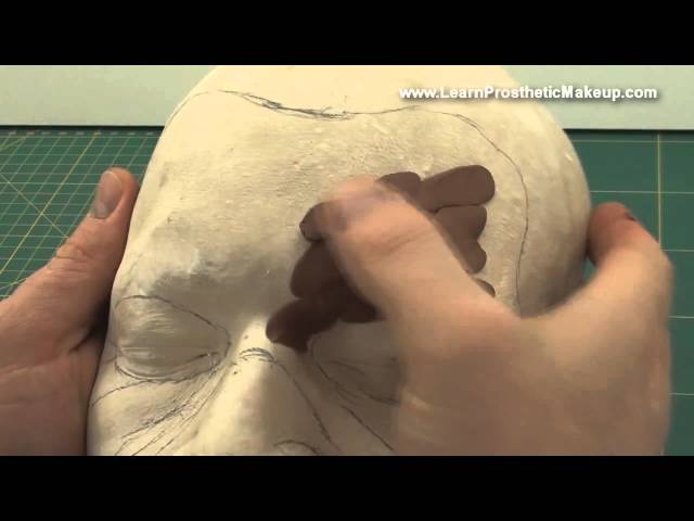 Prosthetic Sculpting Tutorial Video Part 1: blocking out