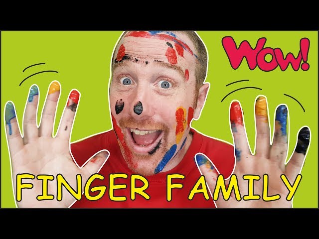 Animal Finger Family from Steve and Maggie | Magic Speaking Learning Wow English TV