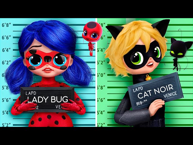 Ladybug and Cat Noir Became Criminals? 28 LOL OMG DIYs