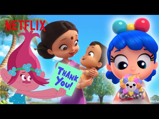 Gratitude Song with the Storybots, Starbeam & More! 🤗 Netflix Jr. Jams