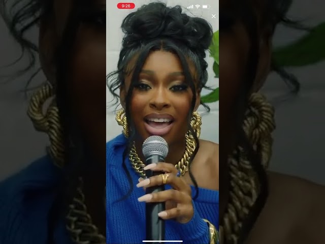 COCO Jones sing new single “Love & War” on TikTok live