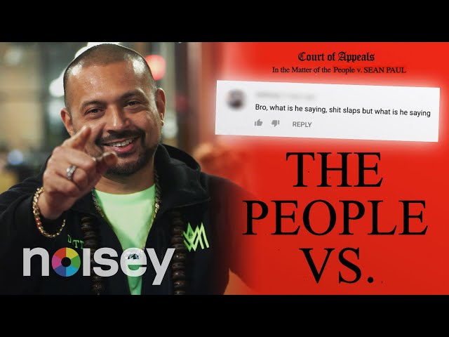 Sean Paul Tells Someone to 'F*** Off' | The People Vs.