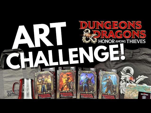 Dungeons and Dragons Movie Art Challenge - Draw A Creature!