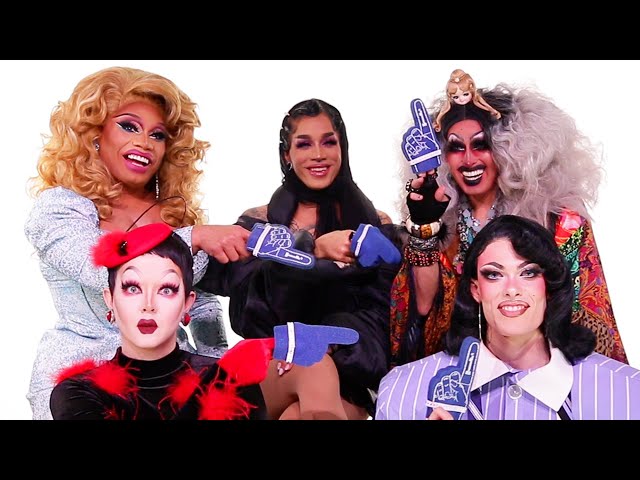 The Queens Of Season 12 of "RuPaul's Drag Race" Play Who's Who
