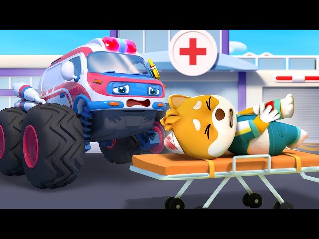 Ambulance Rescue Team | Monster Truck | Car Cartoon | Cartoons | Kids Songs | BabyBus