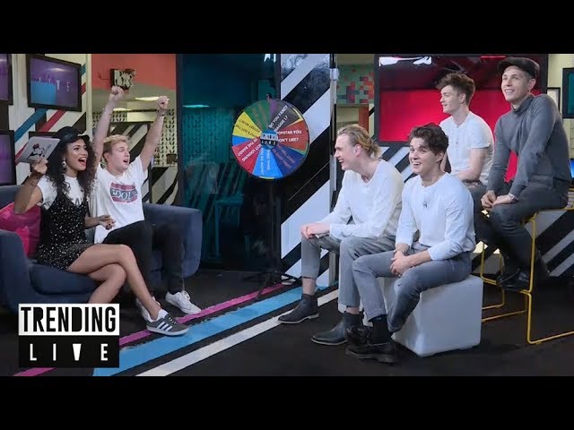 The Vamps get Wheely Personal | Trending Live