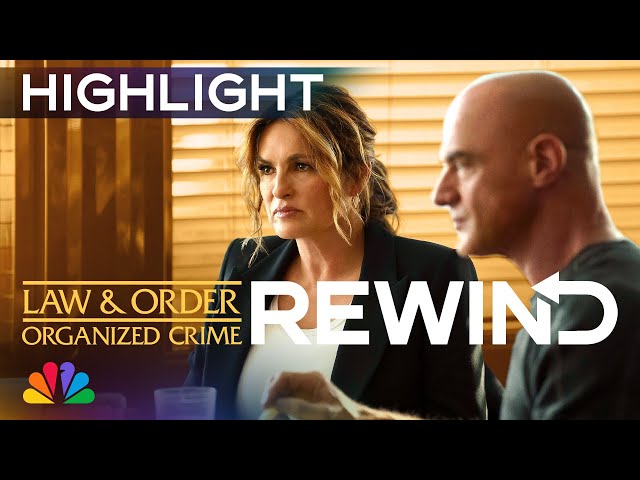 Stabler Carries Benson After She Gets Shot | Law & Order: Organized Crime | NBC