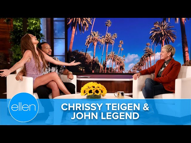 Chrissy Teigen & John Legend Stop By for a Surprise Visit!