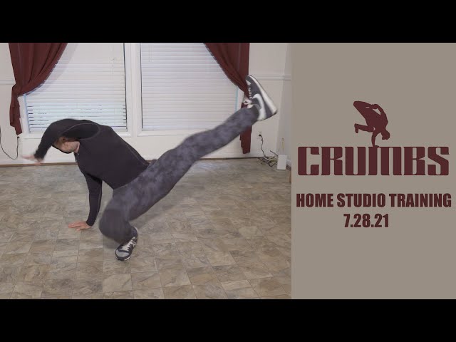 Bboy Crumbs | Home Studio Training Session | 7.28.21