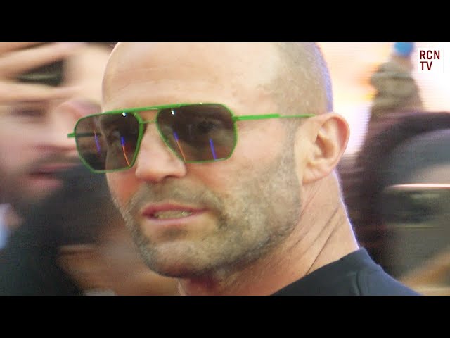Jason Statham Arrival Transformers Rise Of The Beasts Premiere