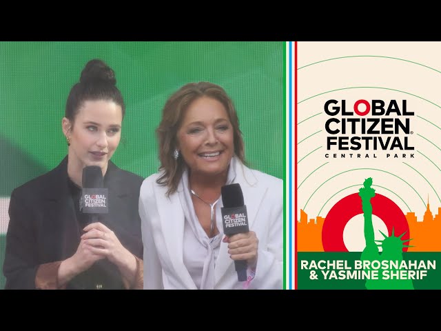 Rachel Brosnahan & ECW's Yasmine Sherif on the Need for Education | Global Citizen Festival 2023