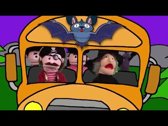 The Halloween Bus | Halloween Song for Kids