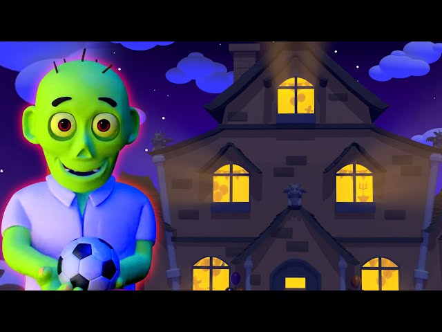 Spooky Monsters In The Haunted House! | Halloween Songs For Kids | HooplaKidz Nursery Rhymes