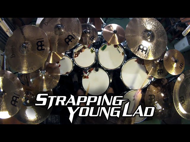 Strapping Young Lad - "Almost Again" - DRUMS