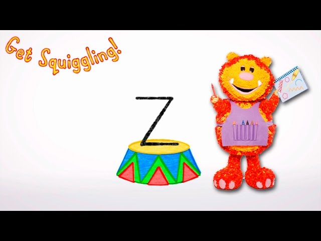 Get Squiggling Letters | Letter Z