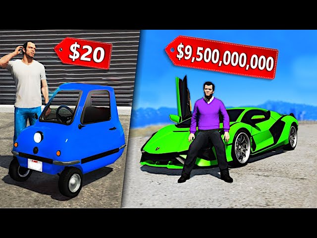 CHEAPEST vs. Most EXPENSIVE Car In GTA 5..