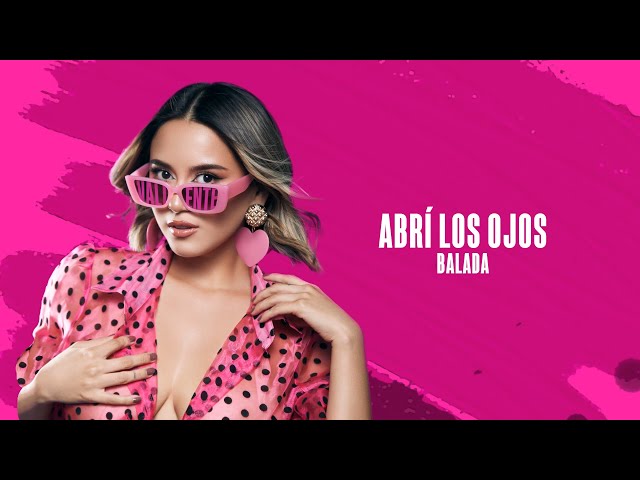 Amy Gutiérrez - Abrí Los Ojos / Balada (Lyric Video)