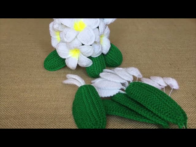 How To Crochet a Plumeria EP 1