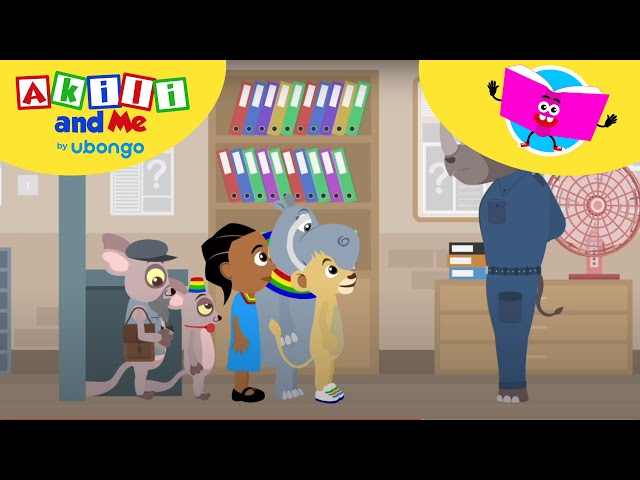 STORYTIME: Akili and Friends in the big city | New Words with Akili |African Educational Cartoons
