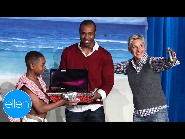 The Viral Old Spice Kid Meets Ellen (Season 7)