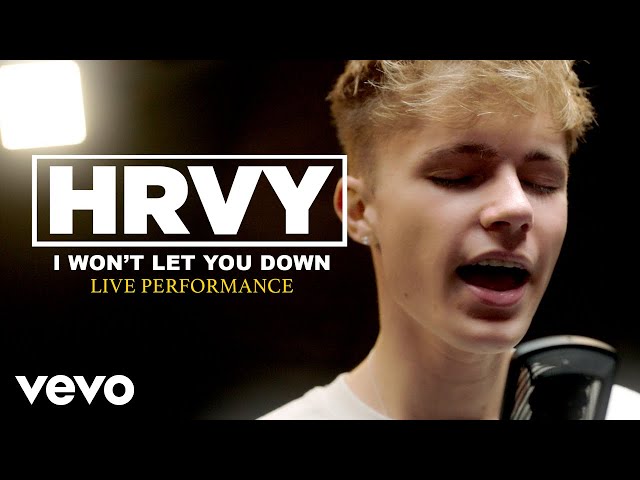 HRVY - "I Won't Let You Down" Official Performance | Vevo