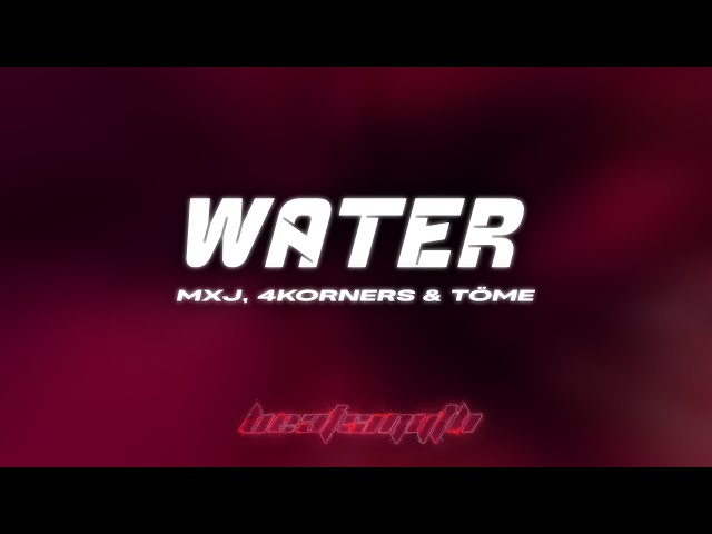 MXJ, 4Korners & TÖME - Water (Music Visualizer)