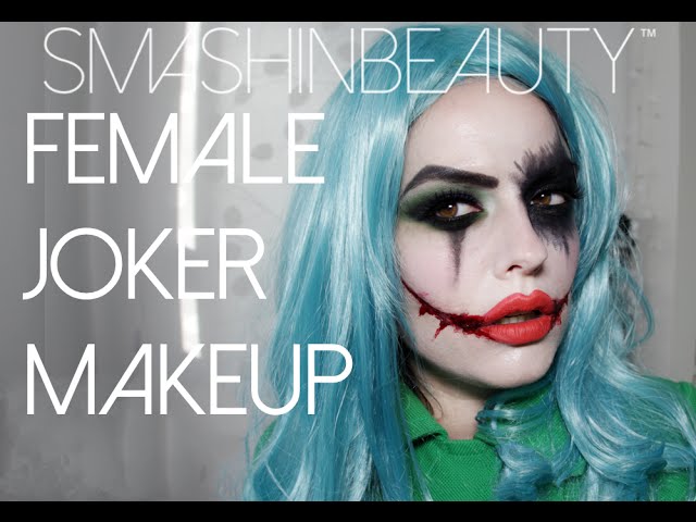 SUICIDE SQUAD: Sexy Female Joker Halloween Makeup Tutorial 2019 | SMASHINBEAUTY