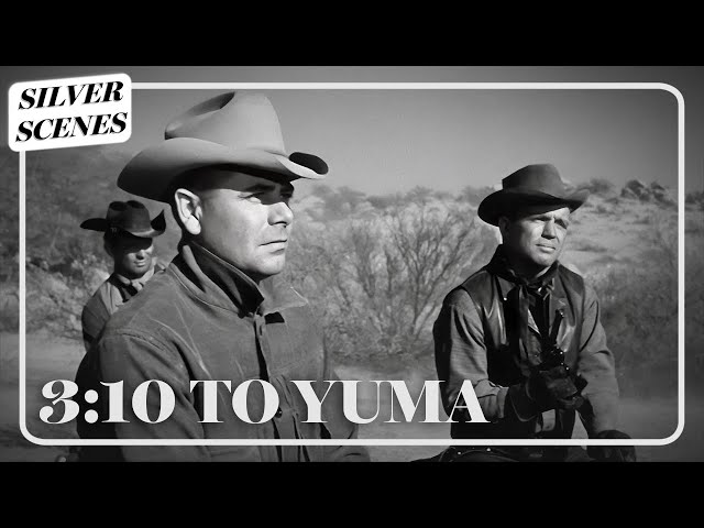 The Ben Wade Gang Hold Up A Stagecoach | 3:10 To Yuma | Silver Scenes