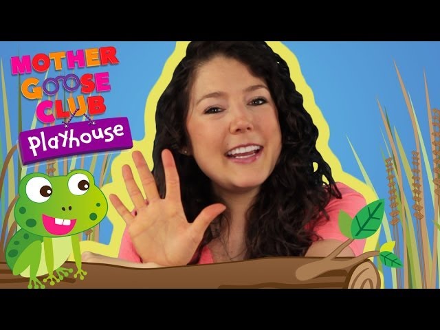 Five Green and Speckled Frogs | Mother Goose Club Playhouse Kids Video