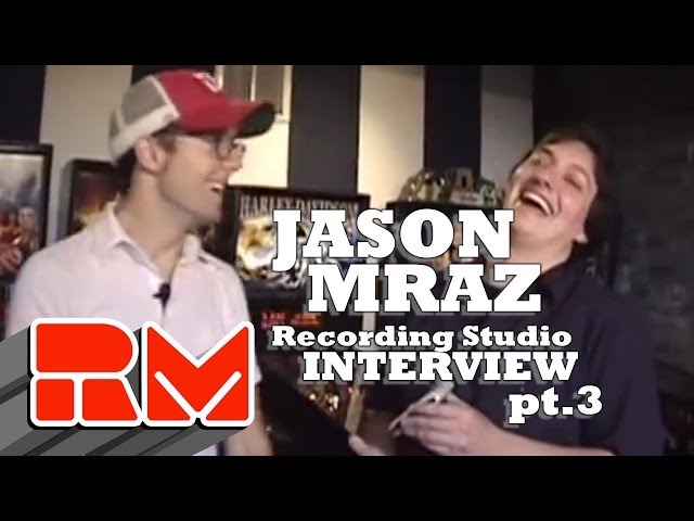 Jason Mraz - Exclusive Recording Studio (Part 3)