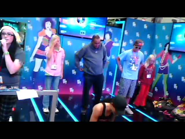 Just Dance 3 LIVE from Comic Con 2011