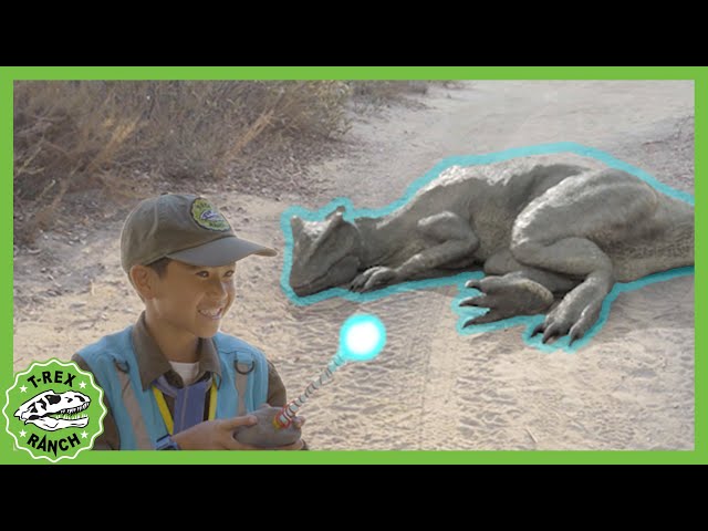 NEW! Allo-Snore-Us! | T-Rex Ranch Dinosaur Videos