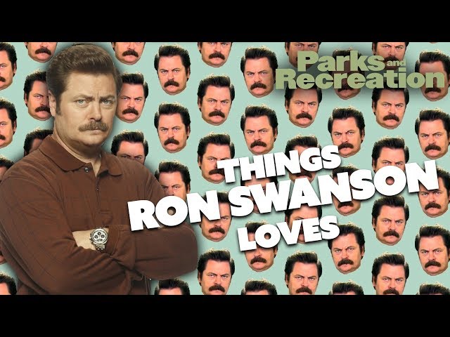 Ron Swanson LOVES..| Parks and Recreation | Comedy Bites