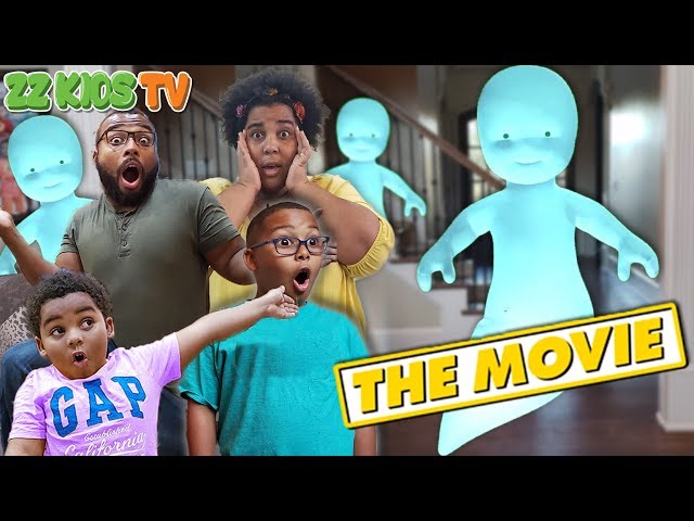 Ghost Dude The Movie! ZZ Kids TV Vacation Gone Bad!