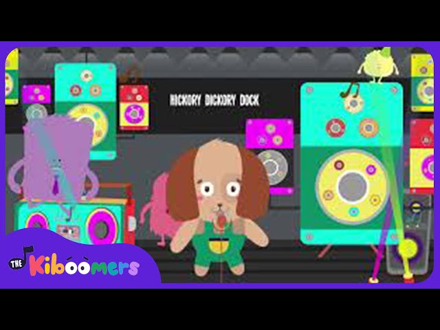 Hickory Dickory Dock - The Kiboomers Preschool Songs & Nursery Rhymes for Circle Time