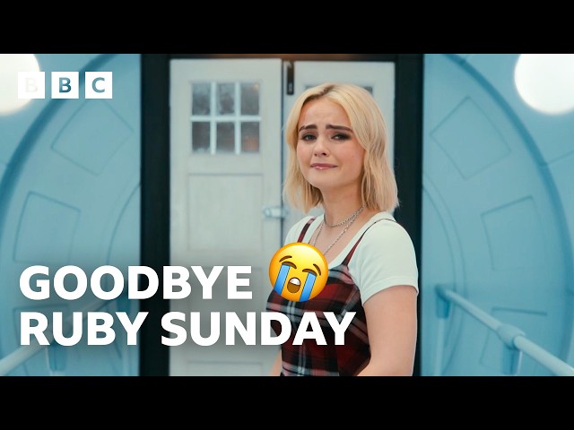 Behind-the-scenes: saying goodbye (for now) to Ruby Sunday 💔 Doctor Who: Unleashed - BBC