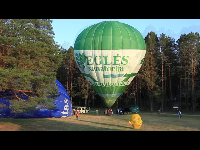 Hot-Air Balloon Liftoff