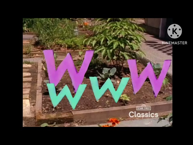 Sesame Street: Garden Letter W (Fanmade)