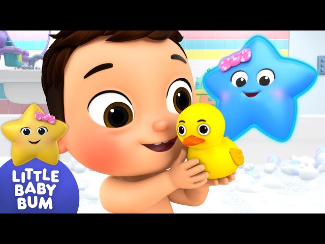 Baby Max's Colorful Bath ⭐Baby Max Splashy Time! LittleBabyBum - Nursery Rhymes for Babies | LBB