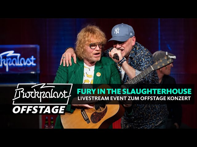 Live mit der Band: Fury In The Slaughterhouse | OFFSTAGE | Rockpalast 2021