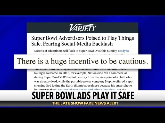 Super Bowl Ads Play It Safe